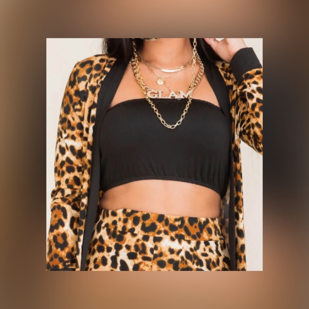 Leopard Statement Duster Set - Picture 8 of 8